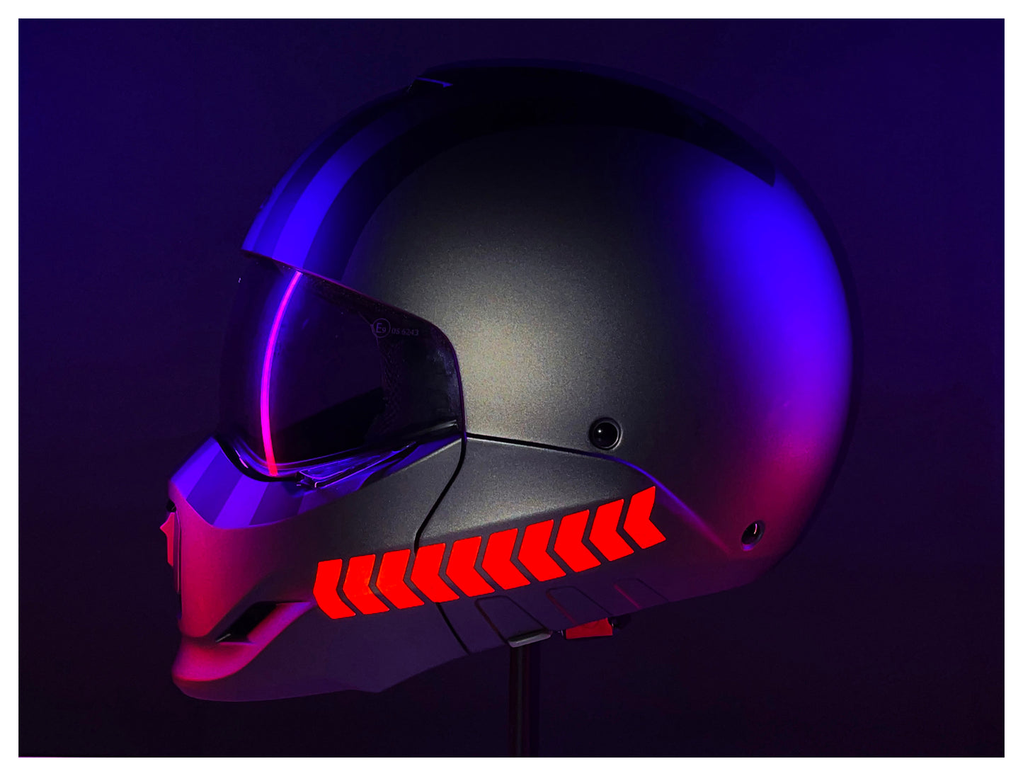 Valueviz Reflective 1 Inch Chevron Helmet Stickers