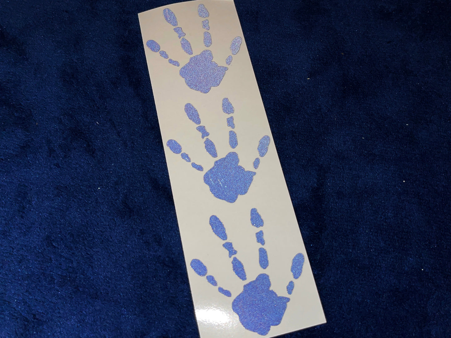 Valueviz Reflective Alien Handprint (SMALL) Stickers