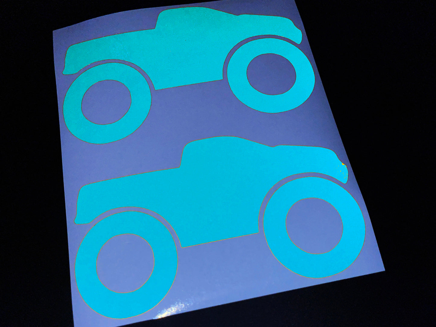 Valueviz Reflective Truck (Large) Stickers