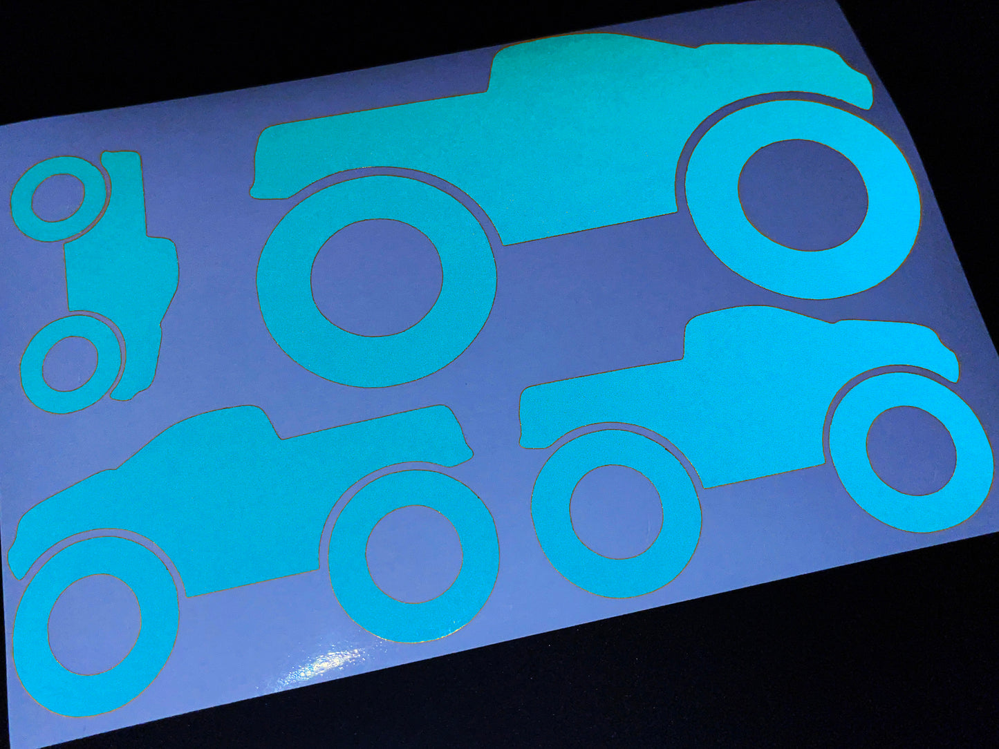 Valueviz Reflective Truck (Assorted) Stickers