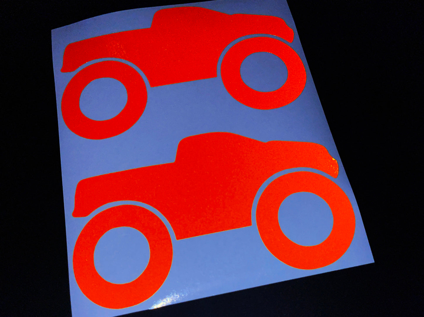 Valueviz Reflective Truck (Large) Stickers