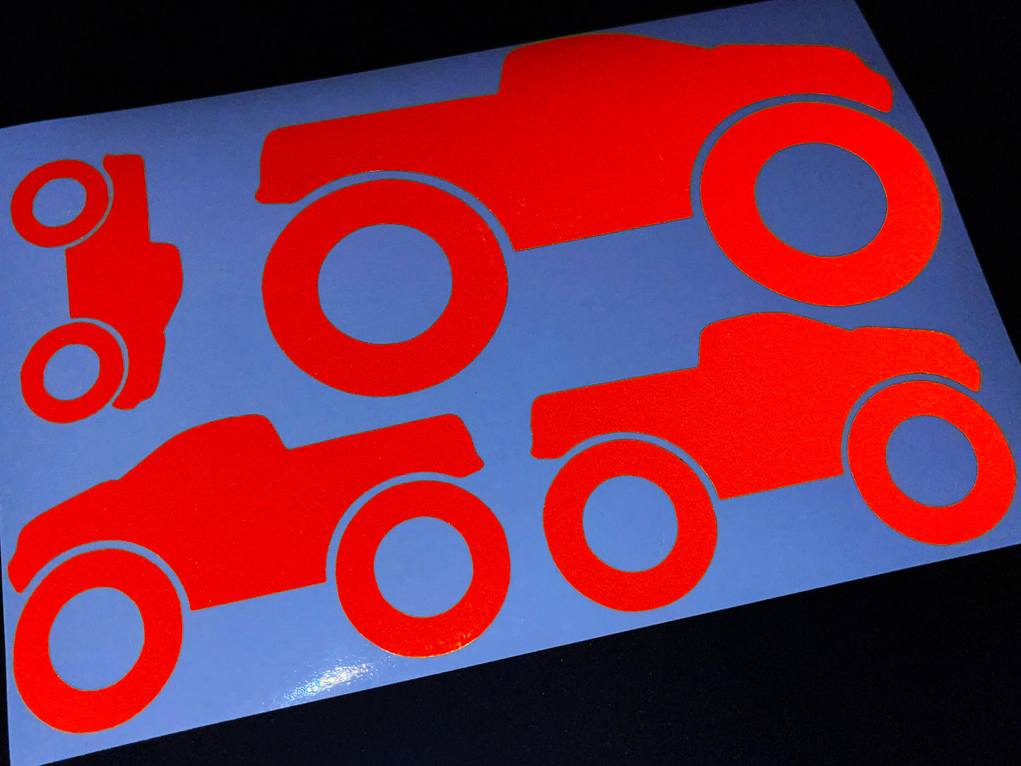 Valueviz Reflective Truck (Assorted) Stickers