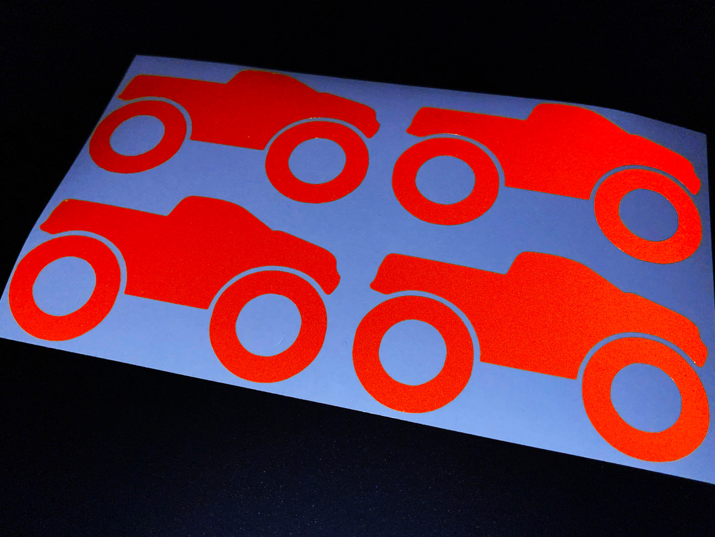Valueviz Reflective Truck (Medium) Stickers