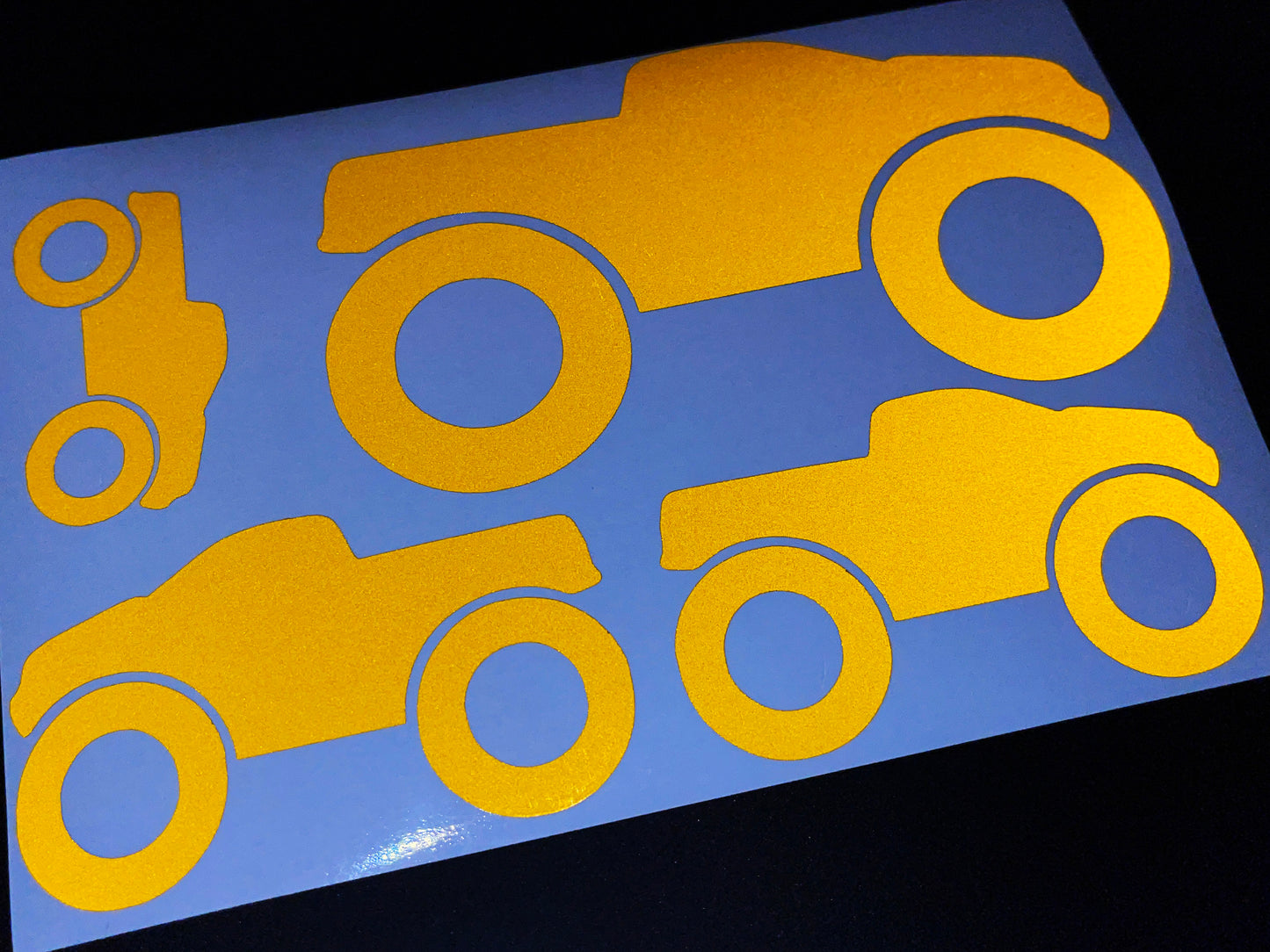 Valueviz Reflective Truck (Assorted) Stickers