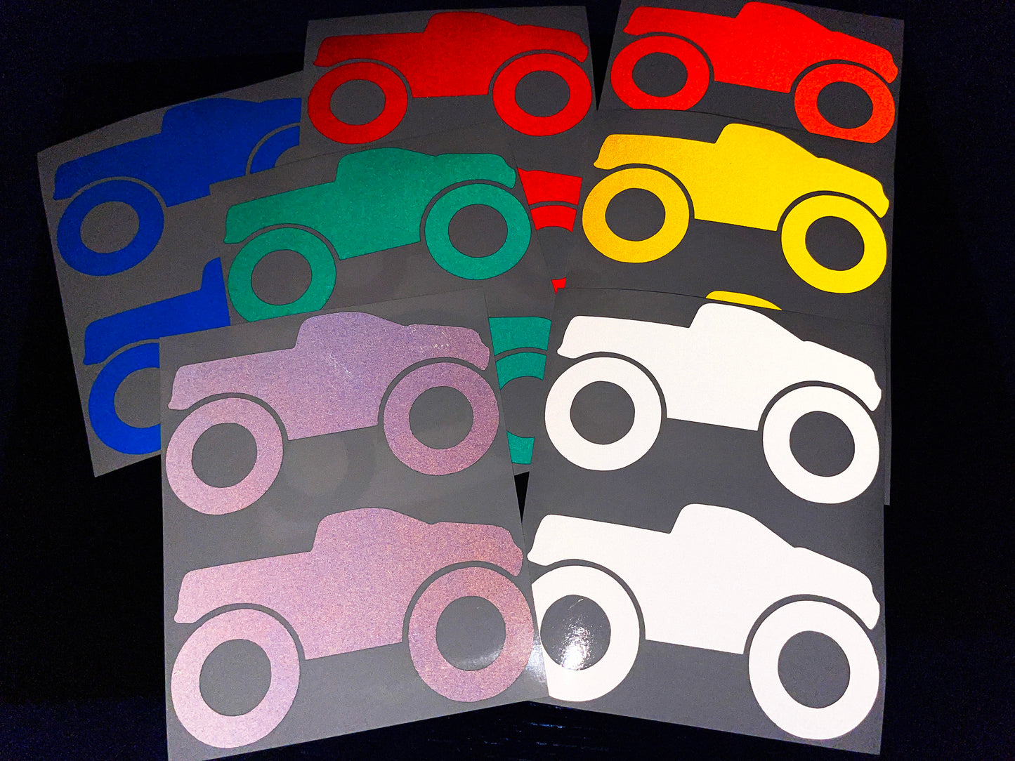 Valueviz Reflective Truck (Large) Stickers