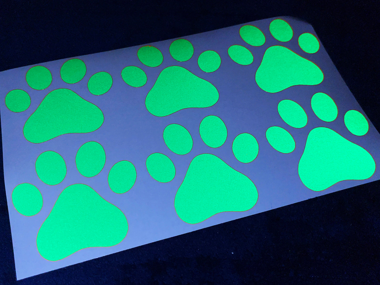 Valueviz Reflective Paw Print (Small) Stickers