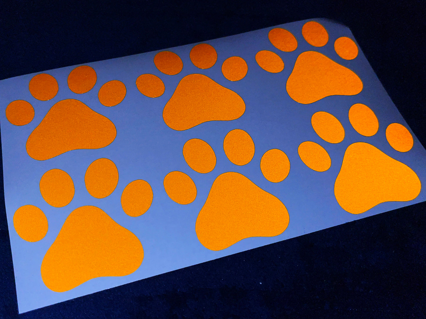 Valueviz Reflective Paw Print (Small) Stickers