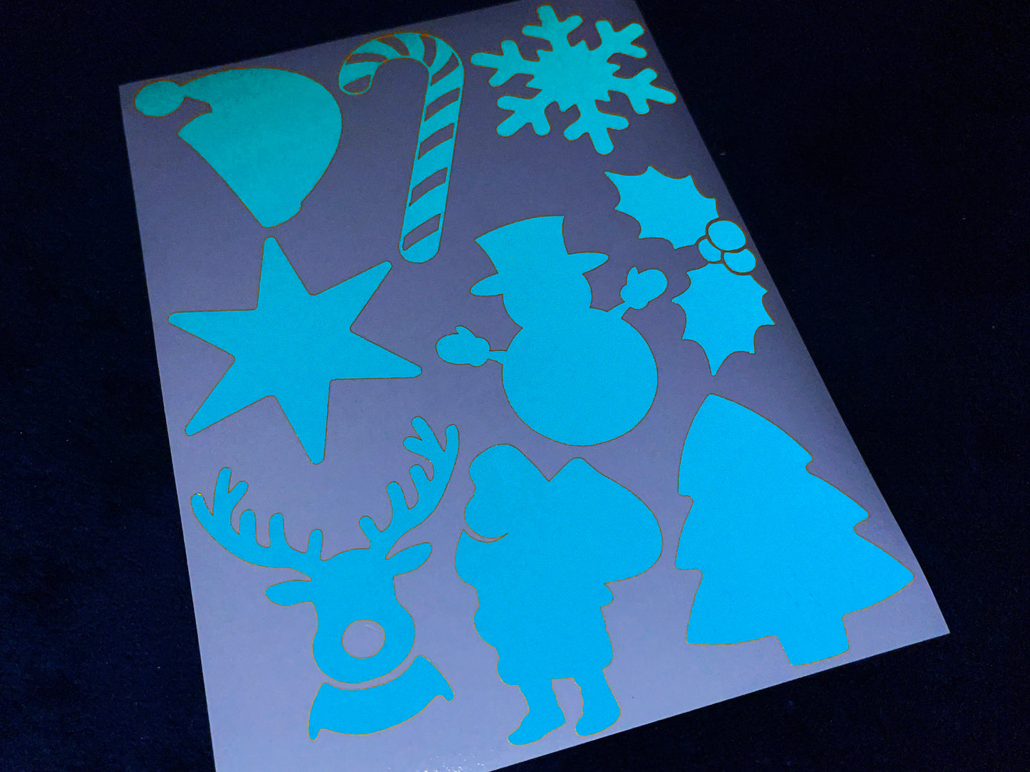 Valueviz Reflective Christmas MIX Stickers