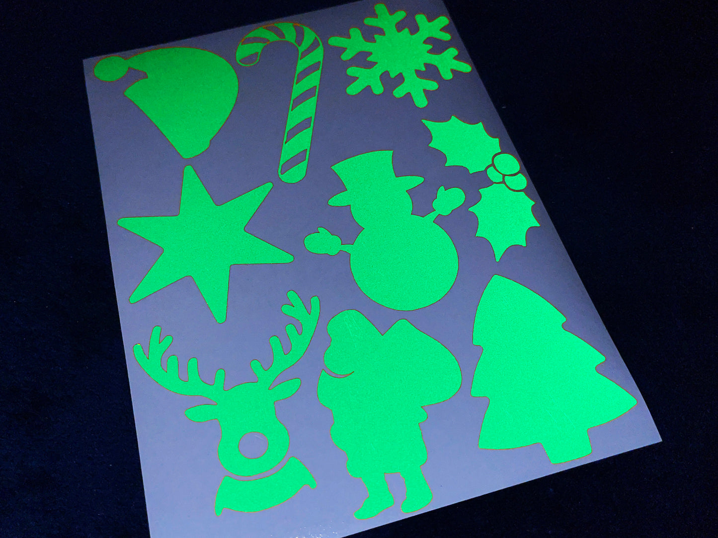 Valueviz Reflective Christmas MIX Stickers