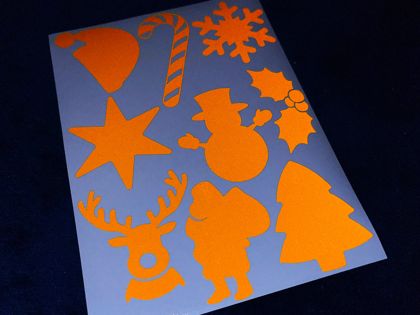 Valueviz Reflective Christmas MIX Stickers