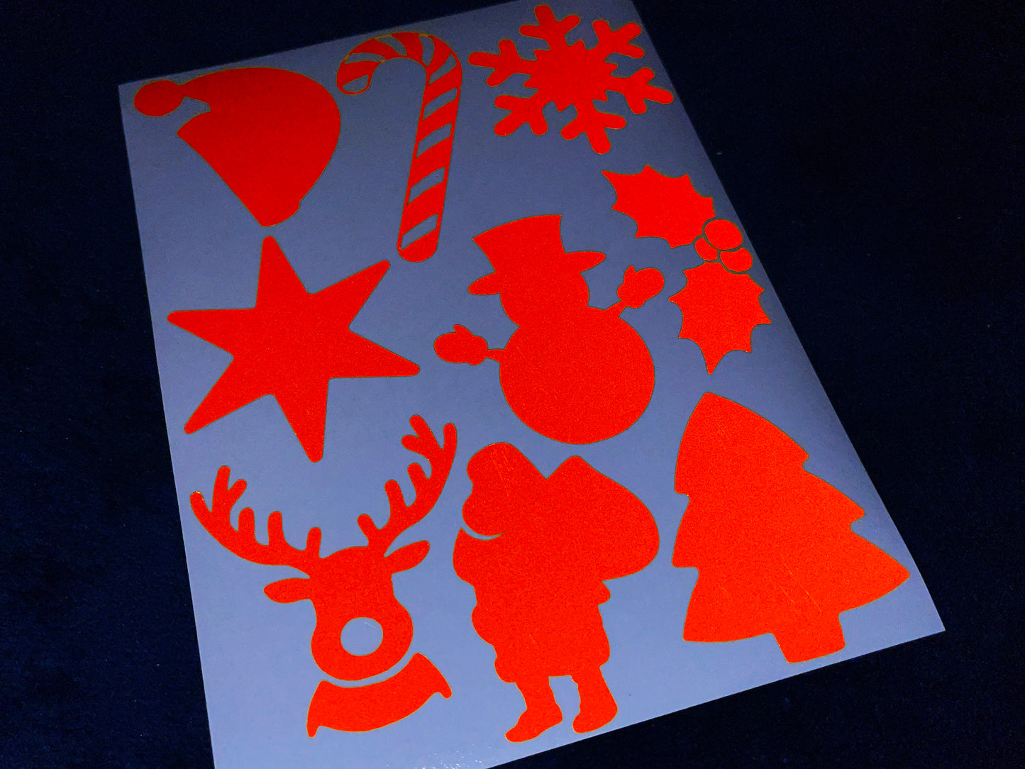 Valueviz Reflective Christmas MIX Stickers