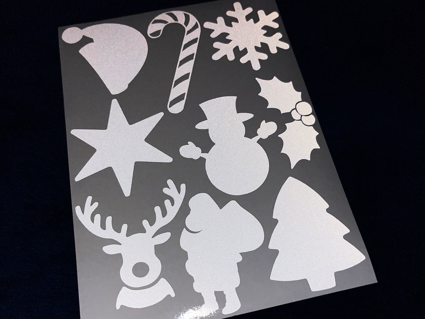 Valueviz Reflective Christmas MIX Stickers