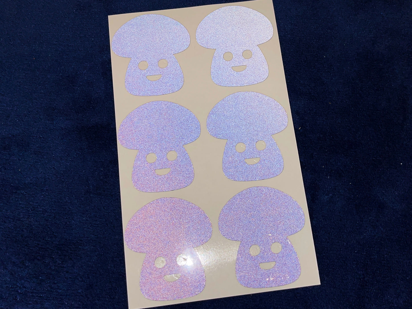 Valueviz Reflective Toadstool (Medium) Stickers