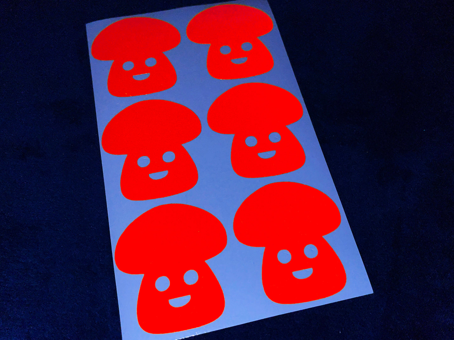 Valueviz Reflective Toadstool (Medium) Stickers