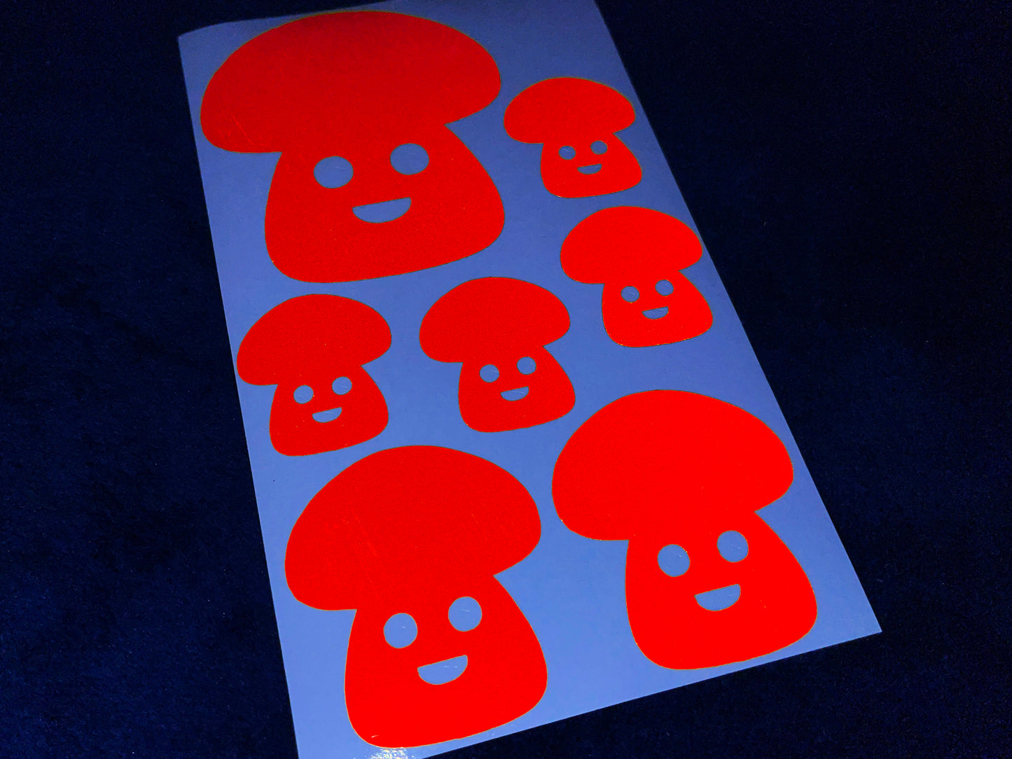 Valueviz Reflective Toadstool (Assorted) Stickers
