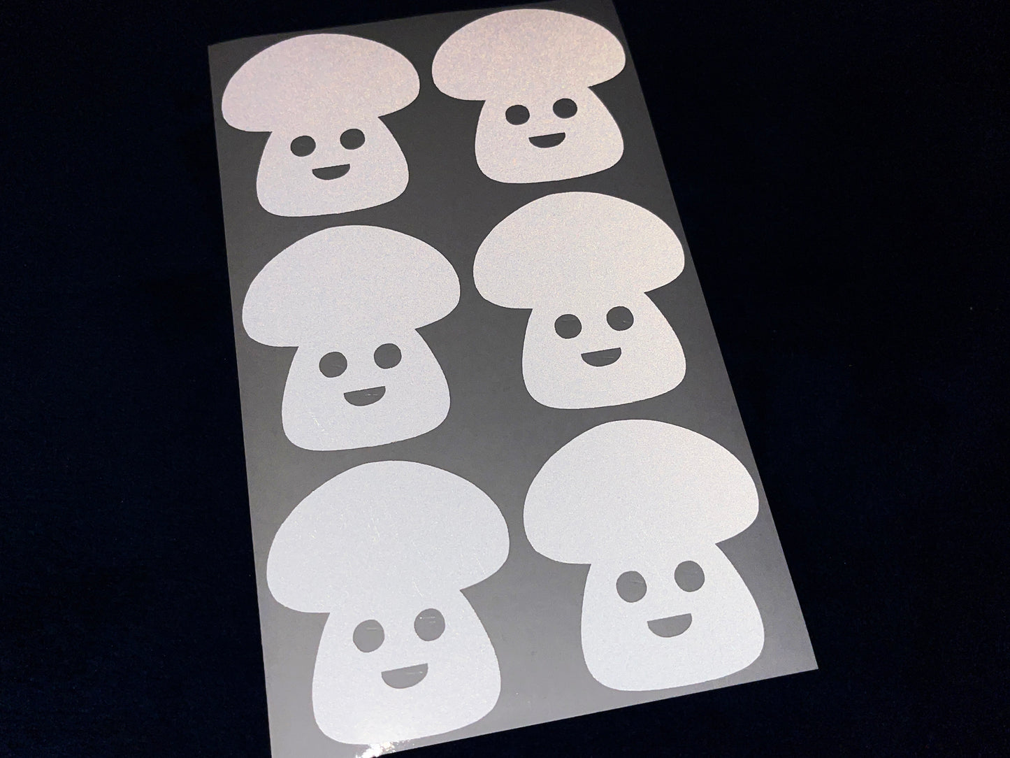 Valueviz Reflective Toadstool (Medium) Stickers
