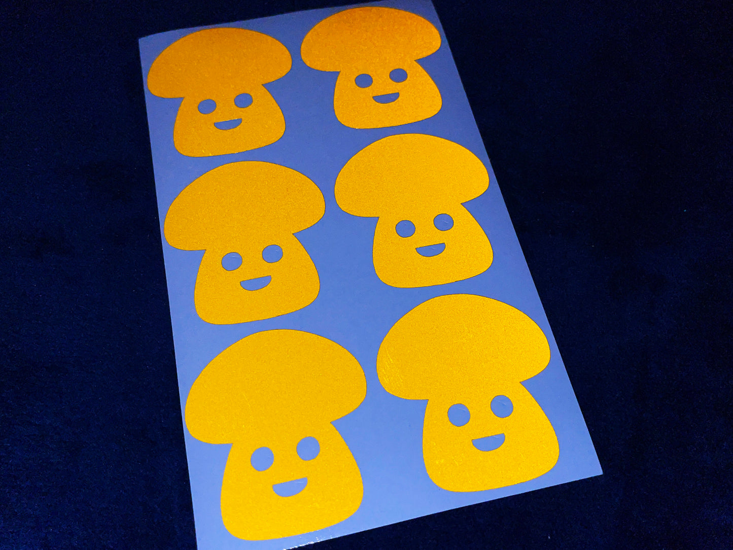 Valueviz Reflective Toadstool (Medium) Stickers