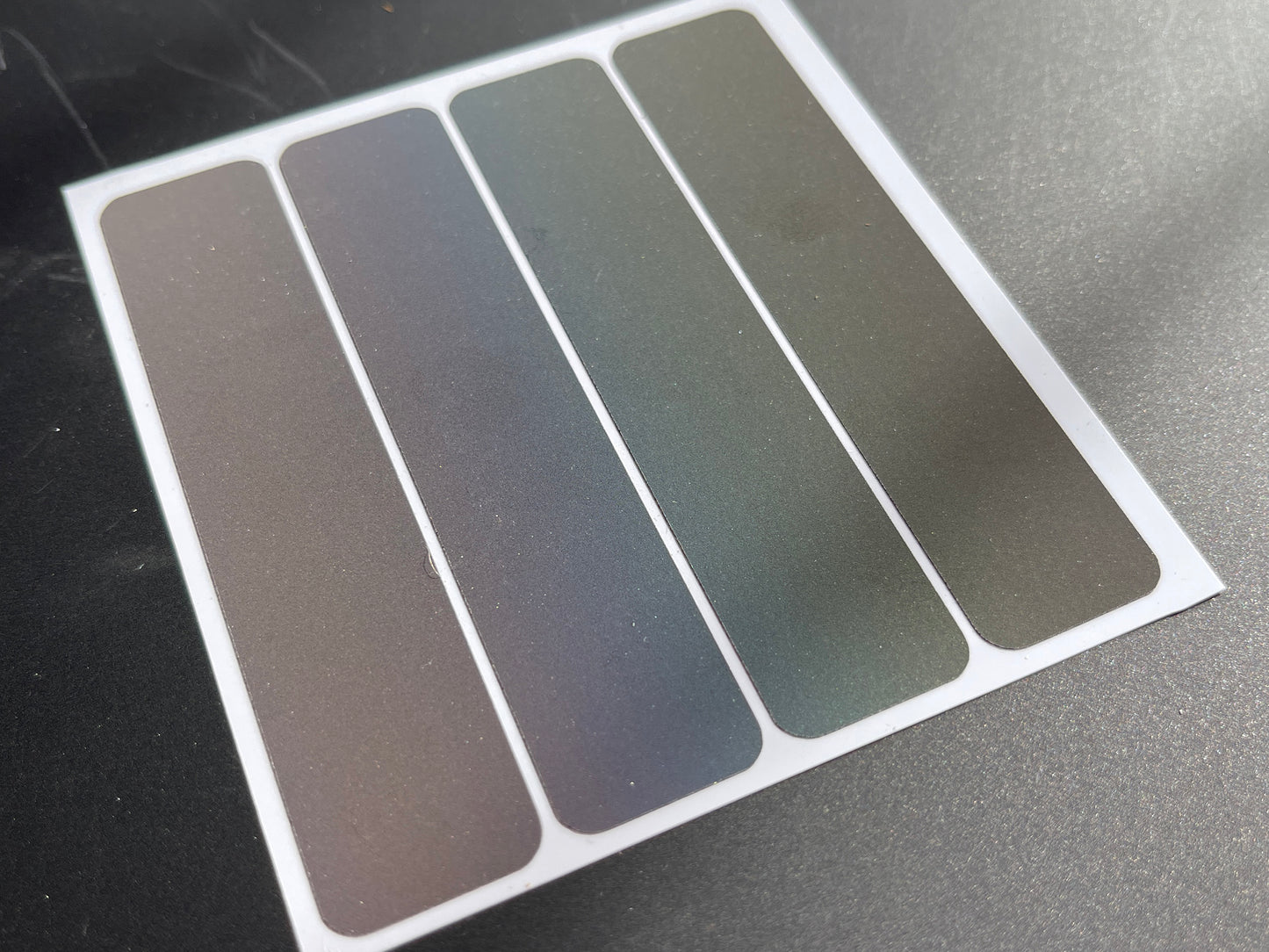 Rainbow Bright Reflective Standard Motorcycle Helmet Stickers