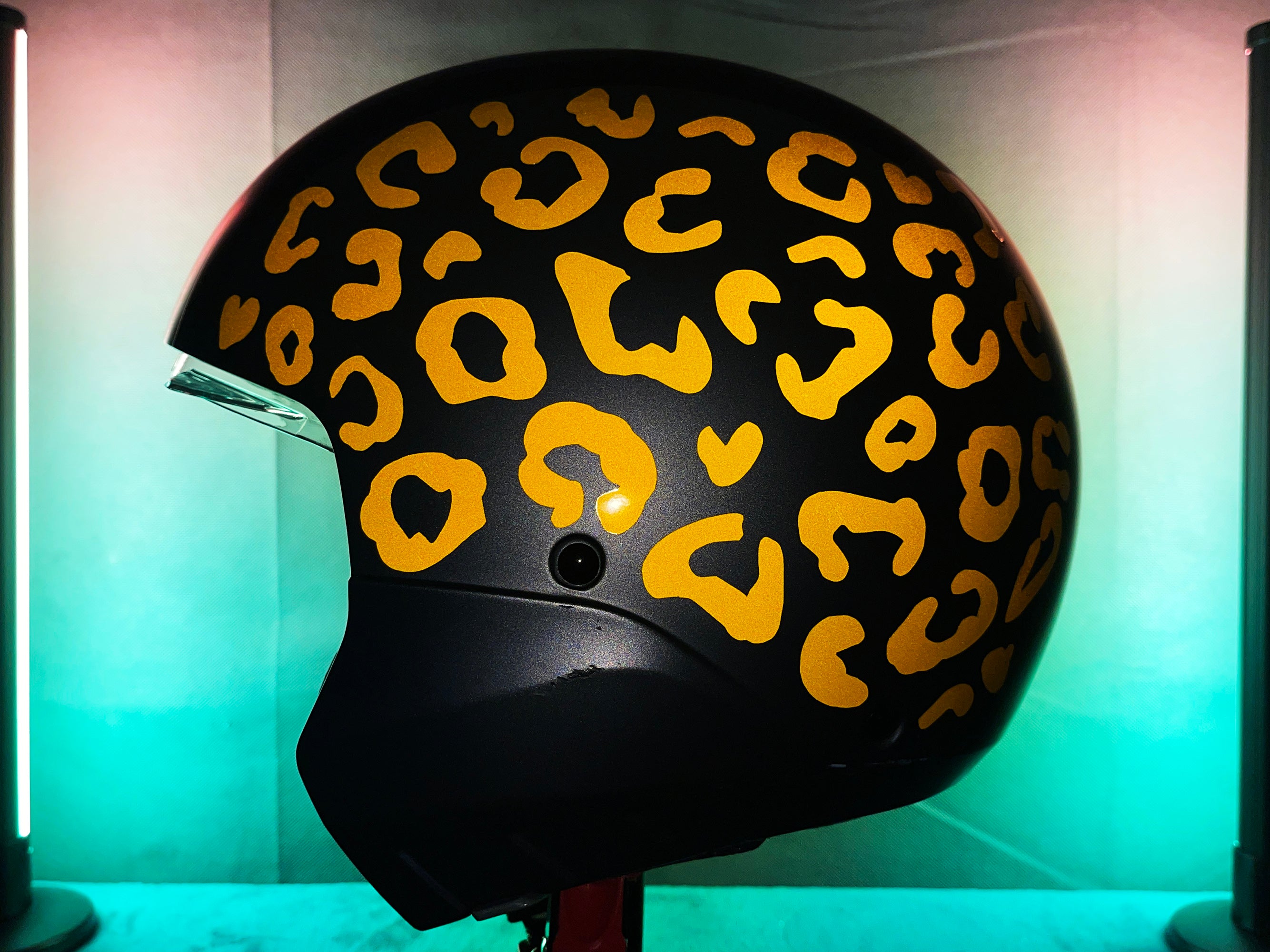 Valueviz Reflective Leopard Print Motorcycle Helmet Stickers Kit – Veloviz Reflective Bike Accessories Valueviz Reflective Leopard Print Motorcycle Helmet Stickers Kit – Veloviz Reflective Bike Accessories