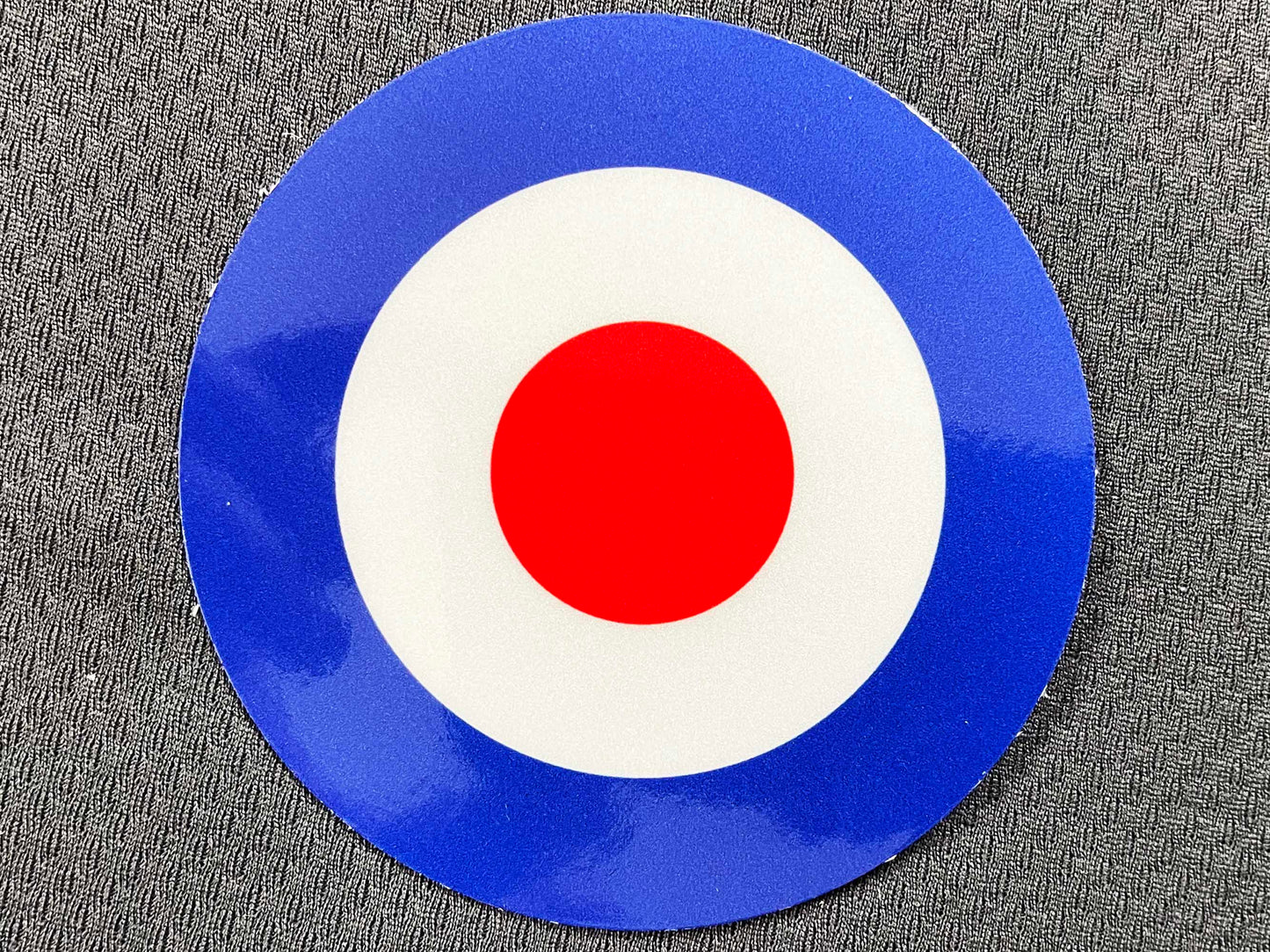 Reflective Mod Rocker Roundel Scooter Stickers