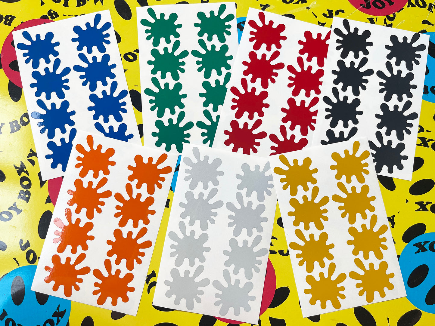 Valueviz Reflective Splat Splash (Medium) Stickers