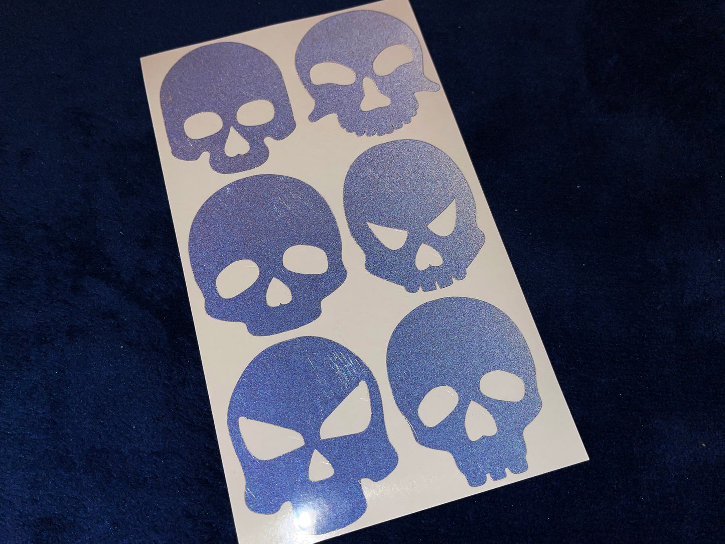 Valueviz Reflective Skull MIX Stickers