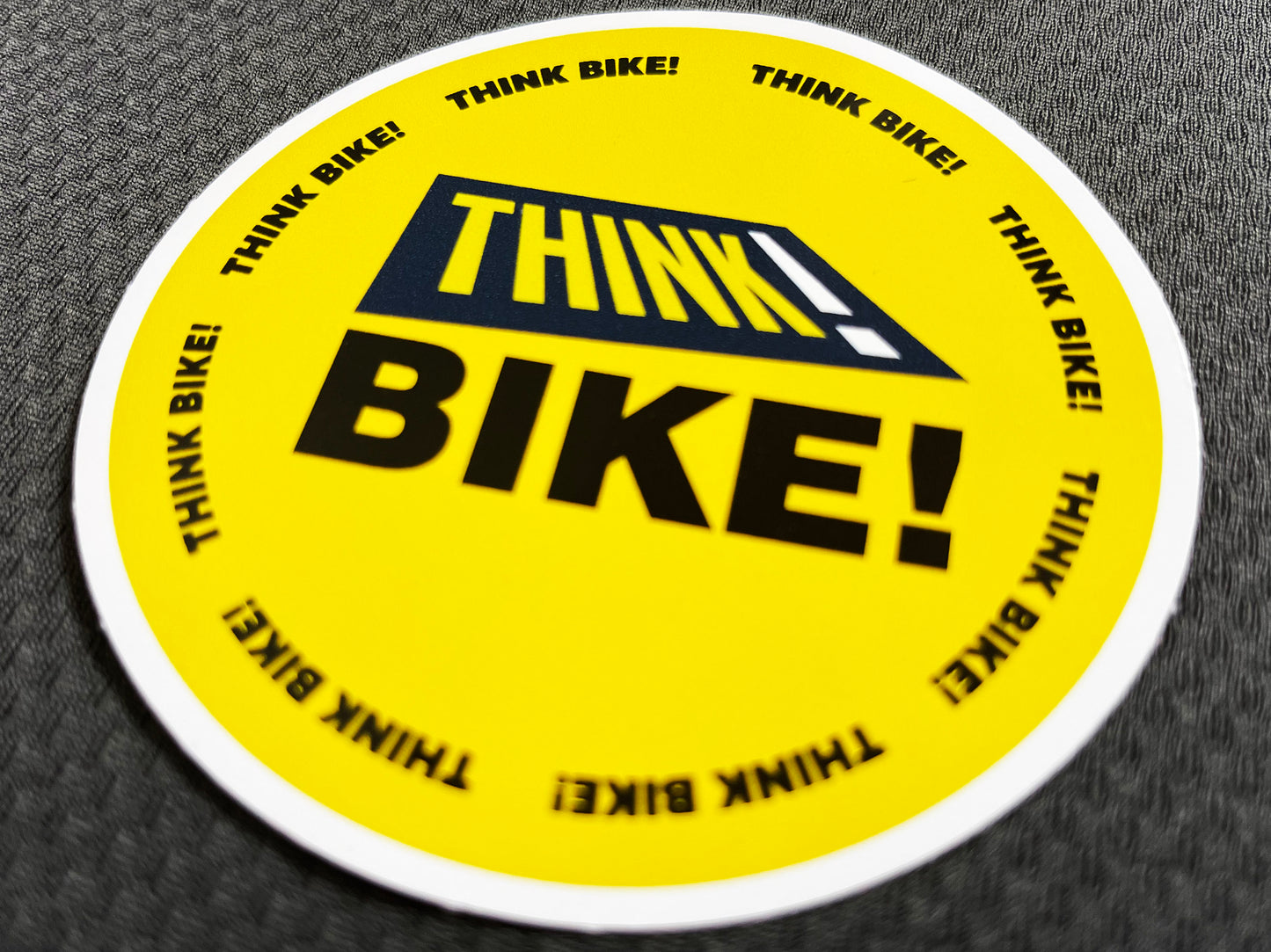 Think Bike UPDATED (Round) Reflective Sticker