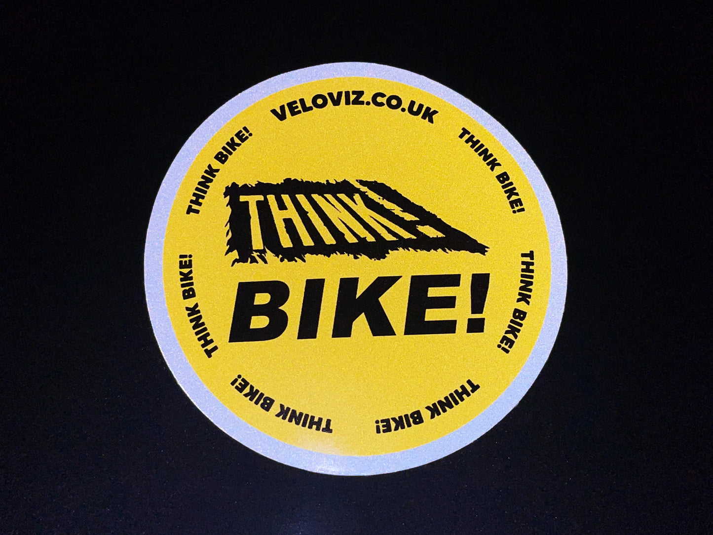 Think Bike OG (Round) Reflective Sticker