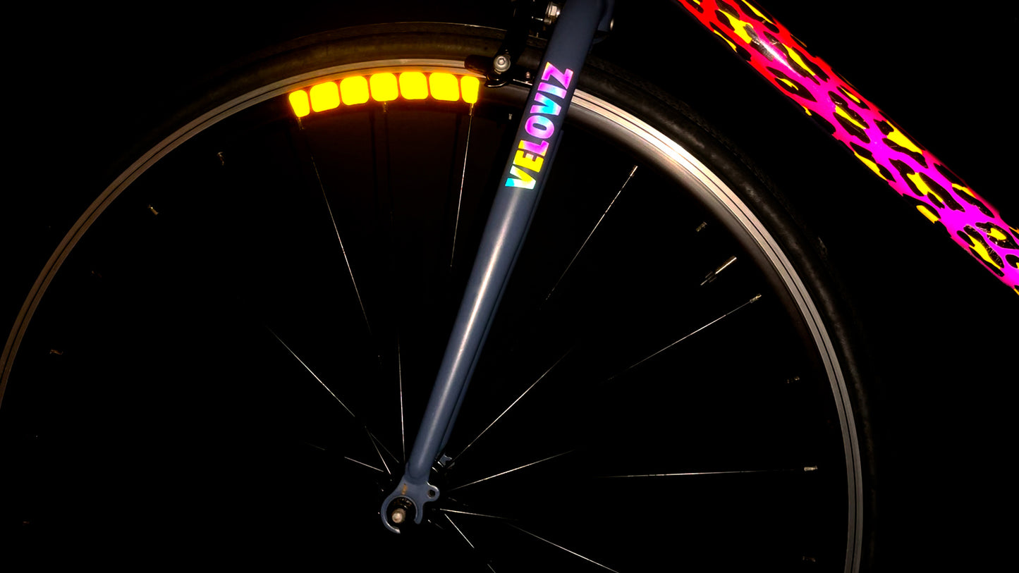 Valueviz Reflective Blob Wheel Rim Stickers