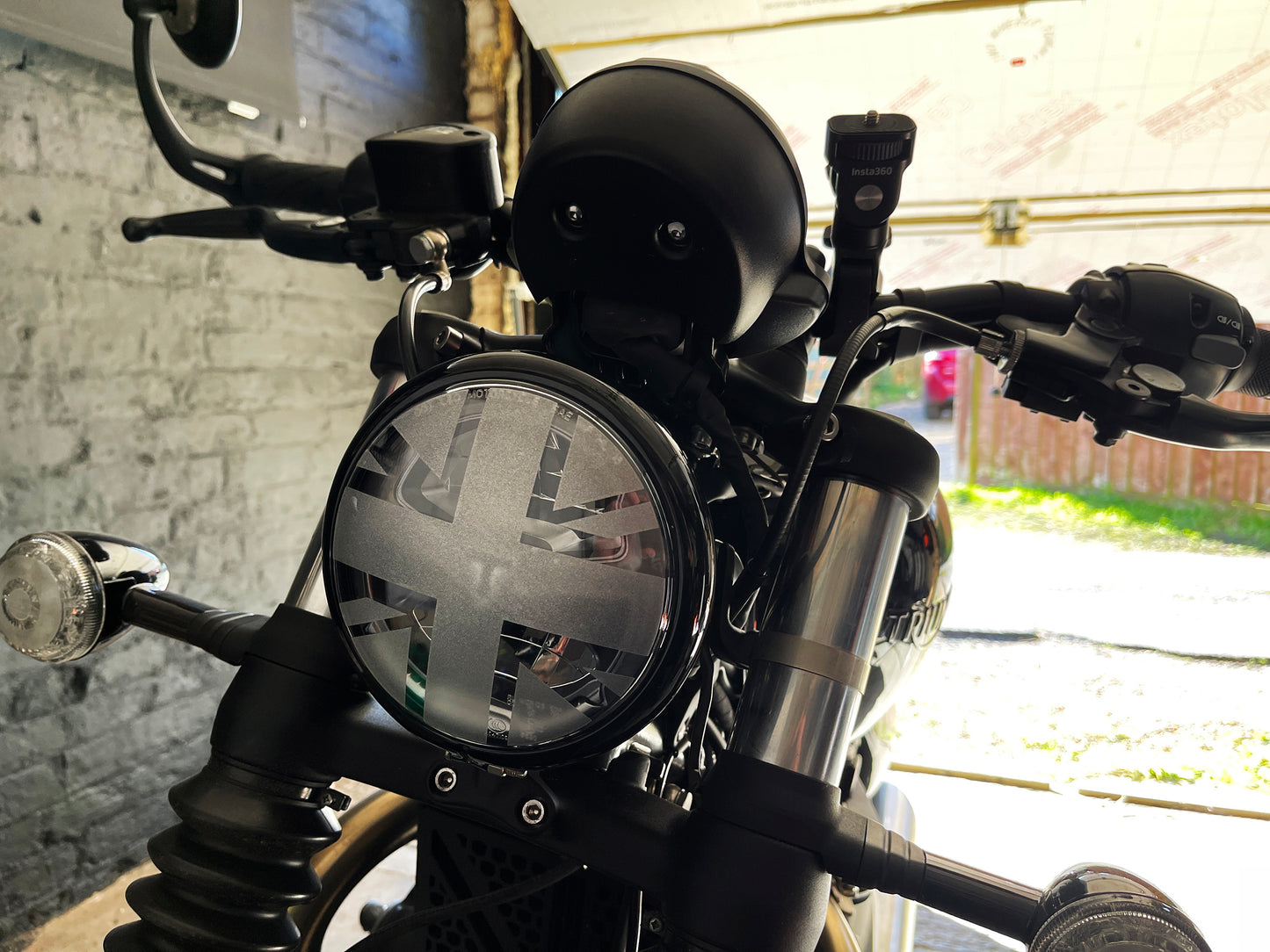 Union Jack Headlight Sticker for Triumph Bobber