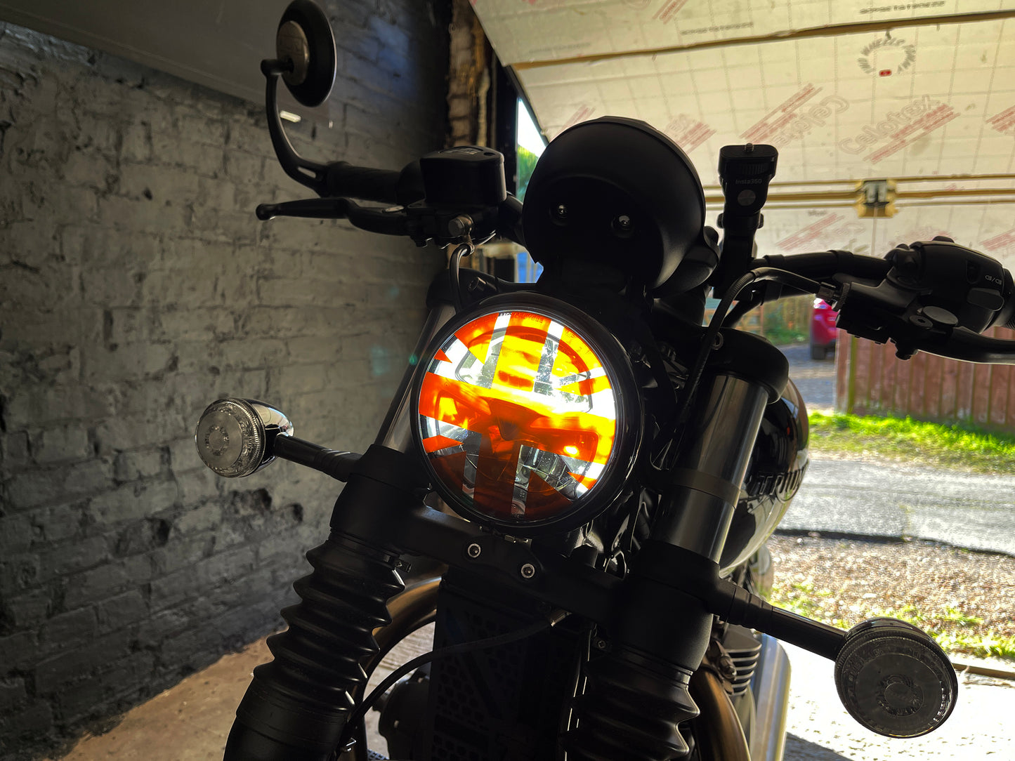 Union Jack Headlight Sticker for Triumph Bobber