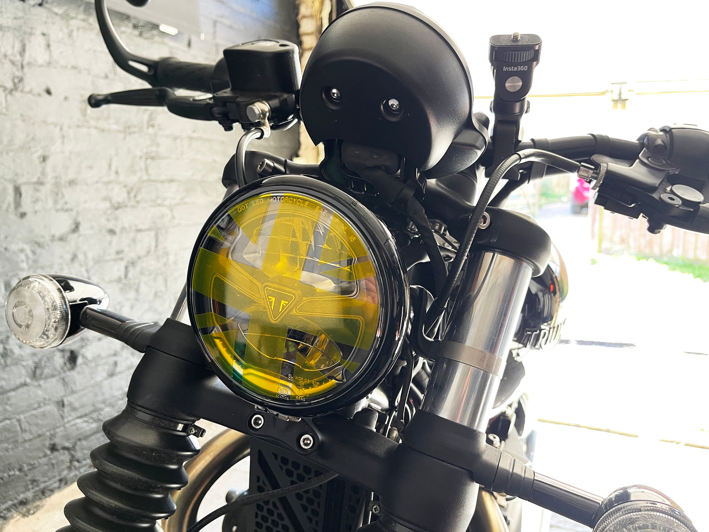 Union Jack Headlight Sticker for Triumph Bobber
