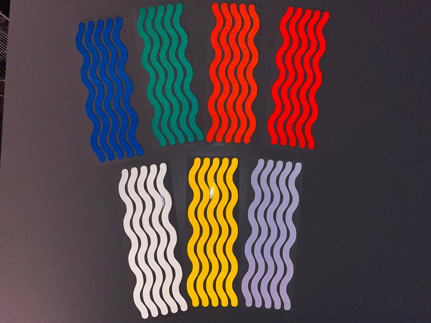 Valueviz Reflective Wiggles (Extra Large) Stickers