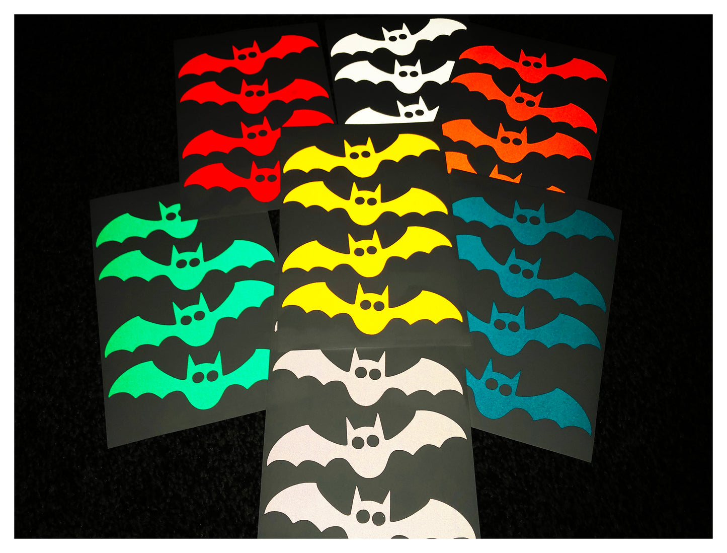 Valueviz Reflective Bats (Large) Stickers