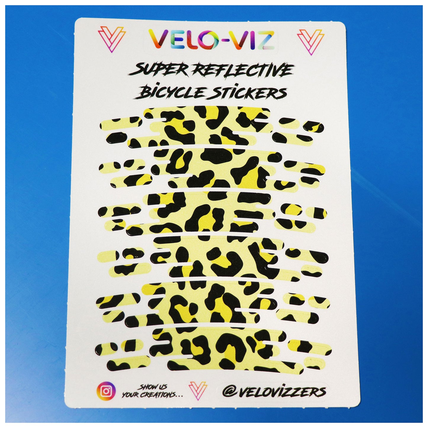 Reflective Wheel Rim Stickers - Streaks