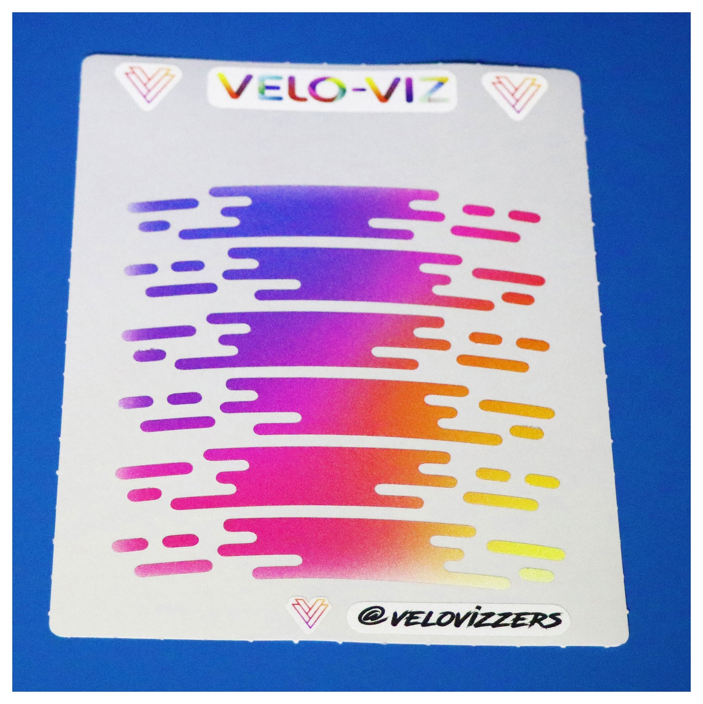 Reflective Wheel Rim Stickers - Streaks