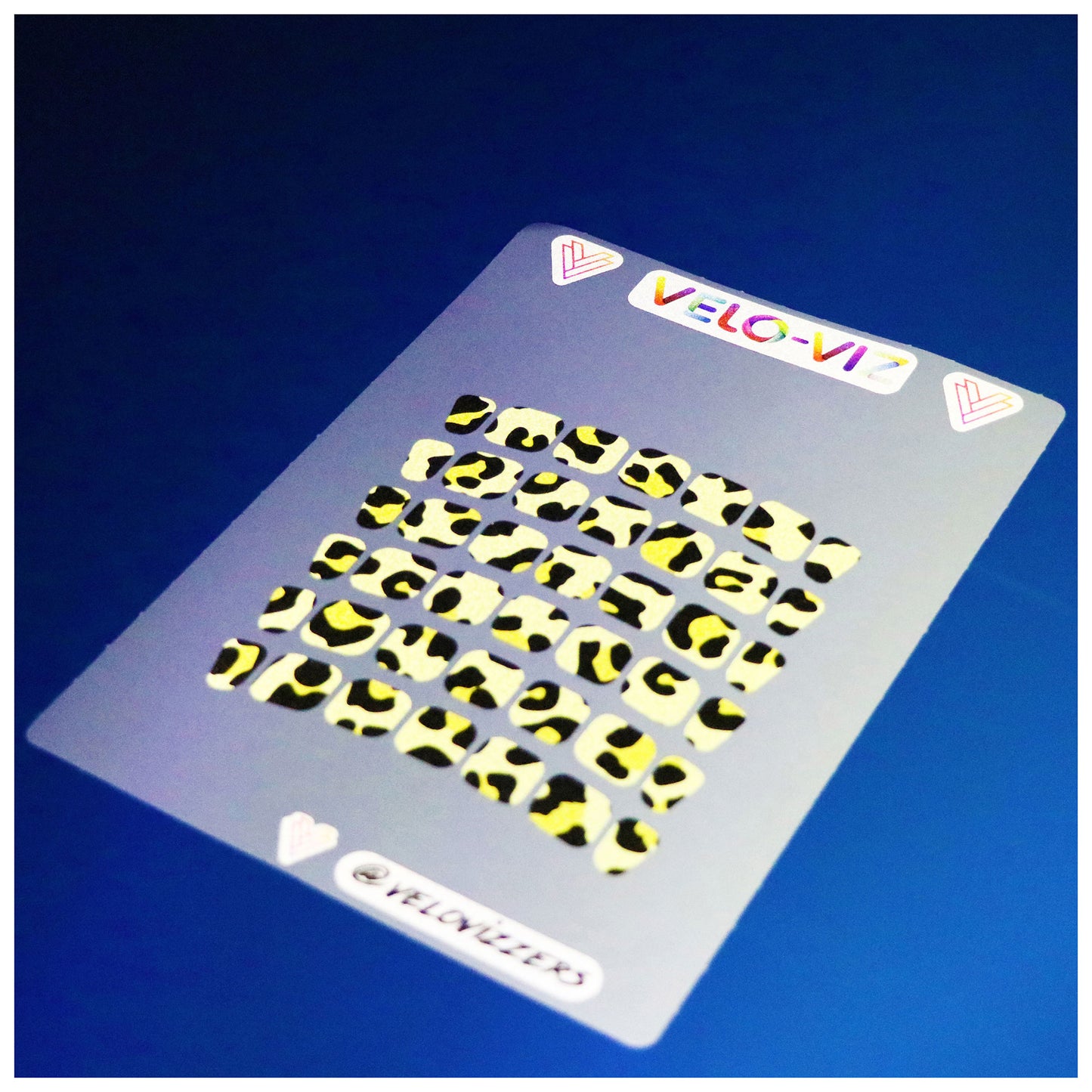 Reflective Wheel Rim Stickers - Blobs