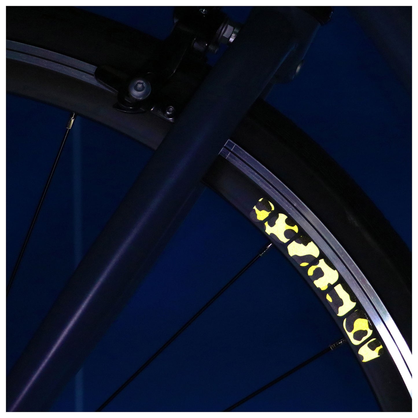 Reflective Wheel Rim Stickers - Blobs