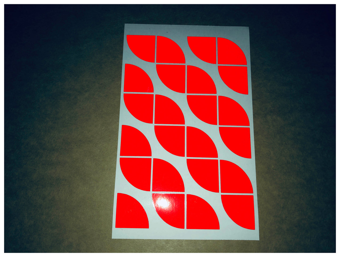 Valueviz Reflective Wedge Stickers
