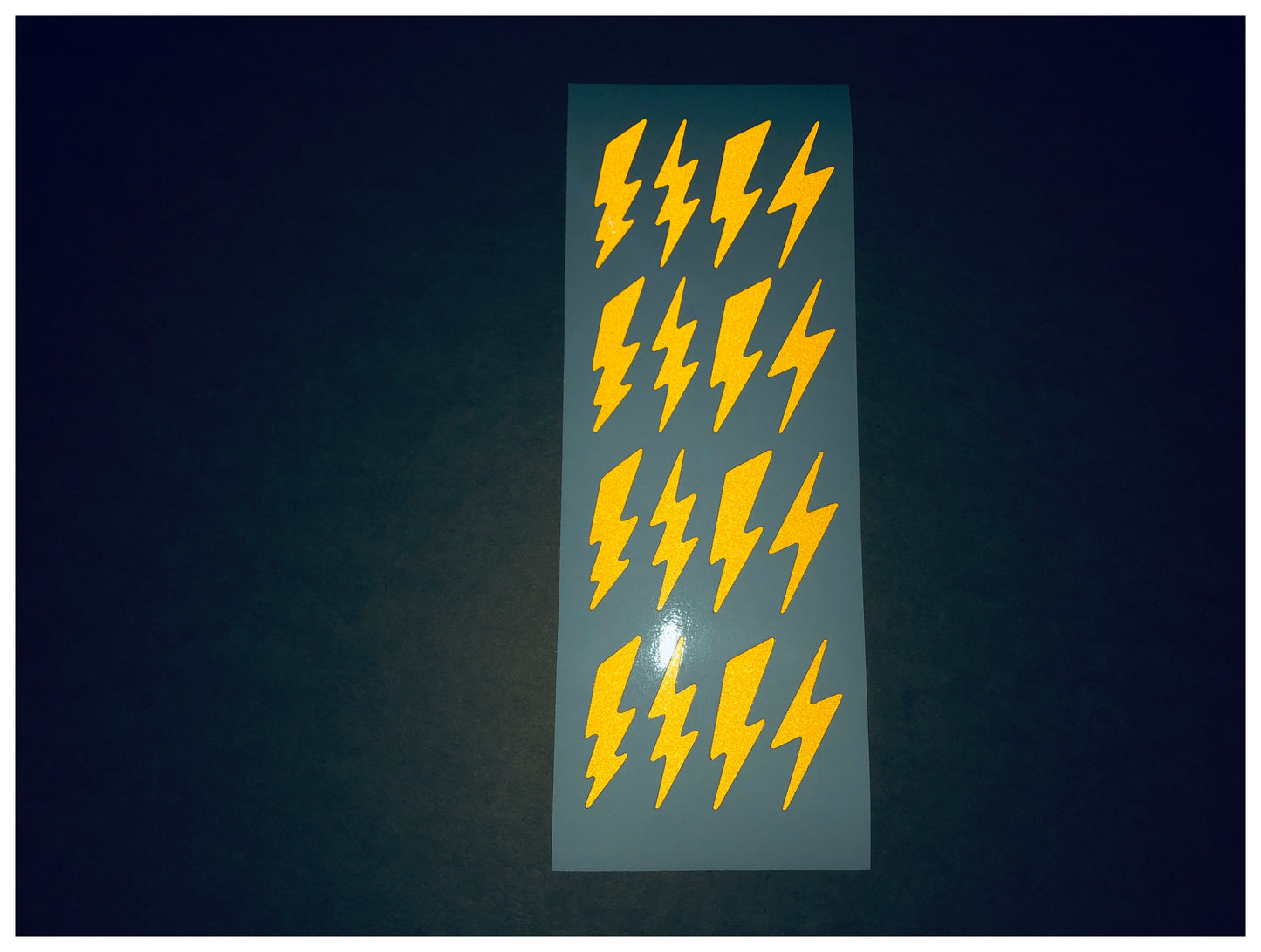 Valueviz Reflective Lightning Bolt Stickers