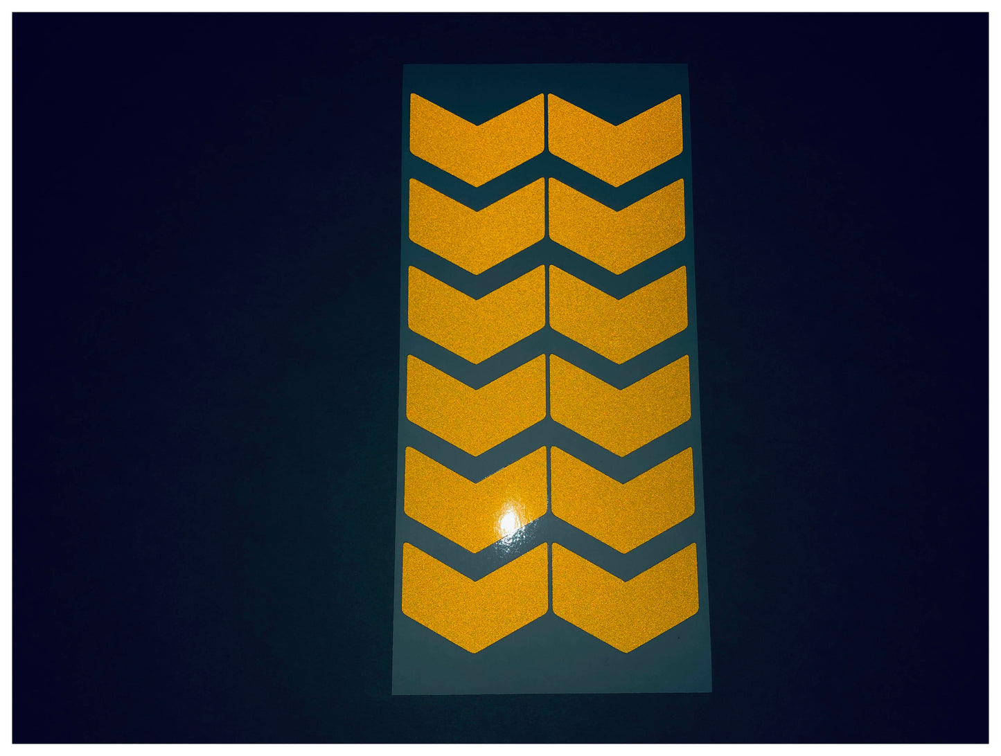 Valueviz Reflective 2 Inch Chevron Stickers
