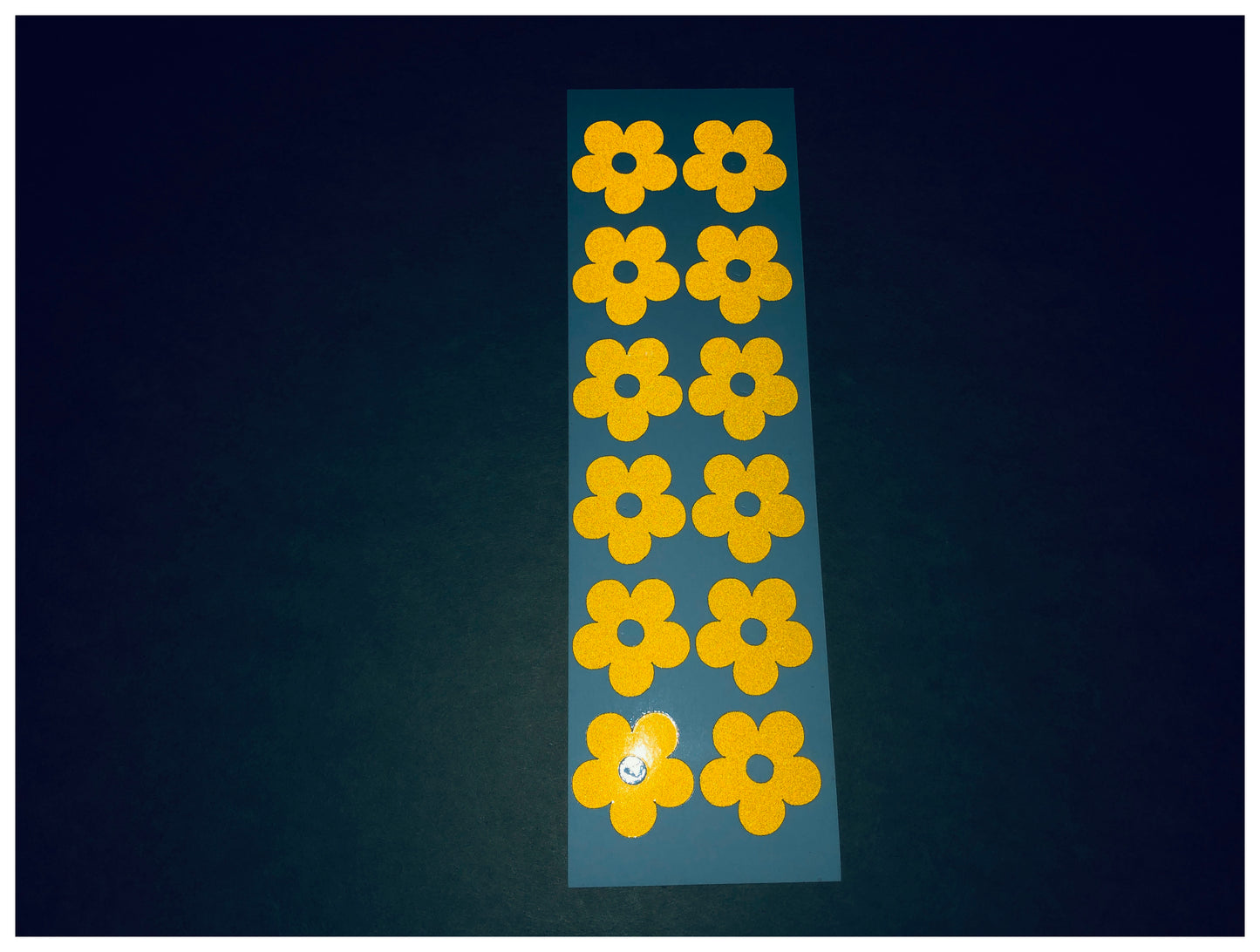 Valueviz Reflective Flower Stickers