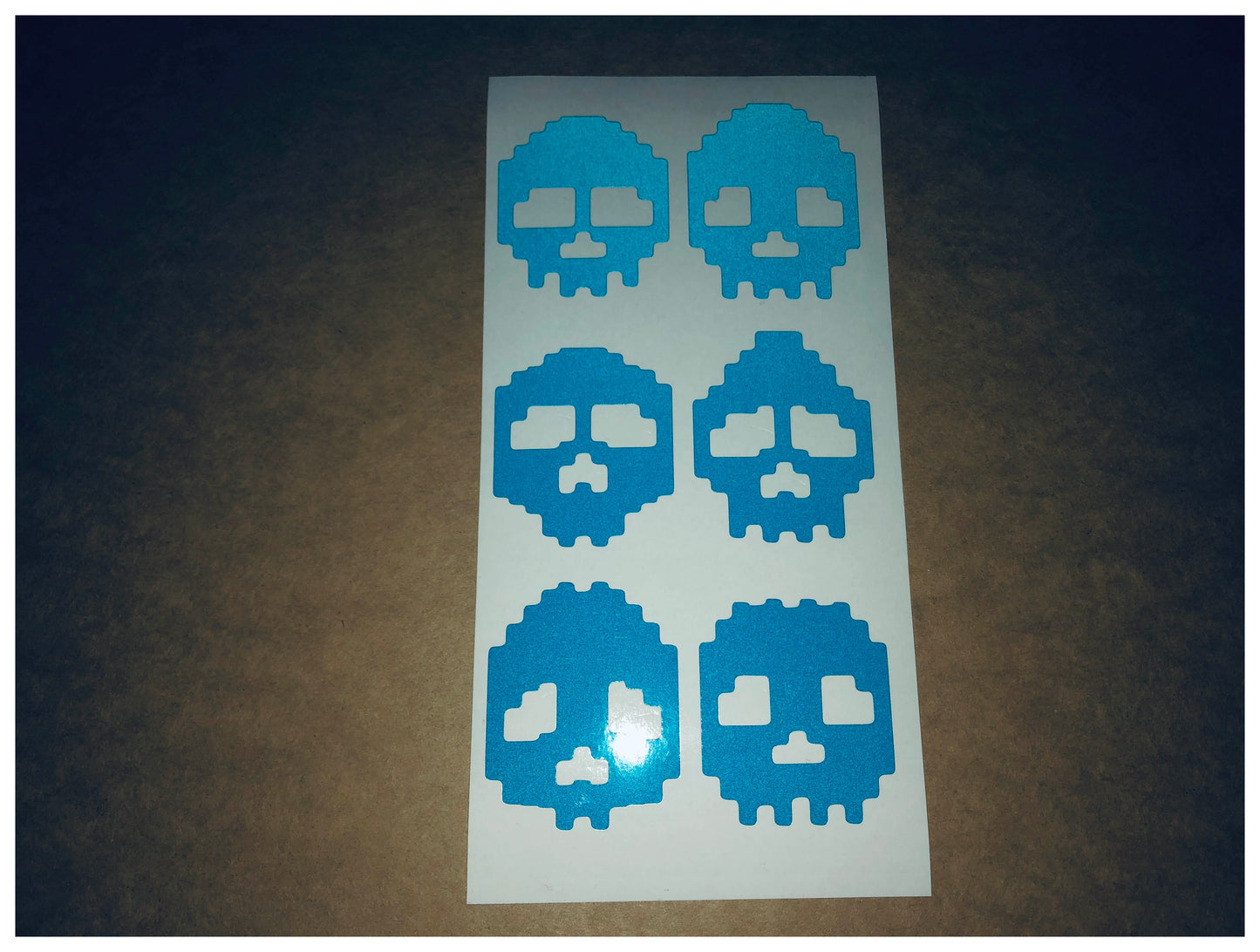 Valueviz Reflective Skulls Stickers