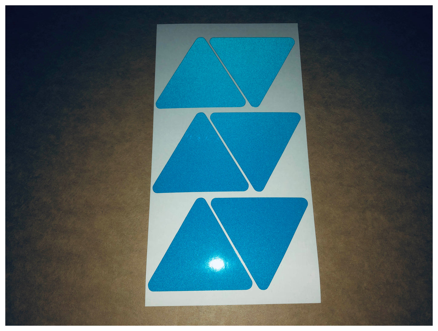 Valueviz Reflective Triangle Stickers