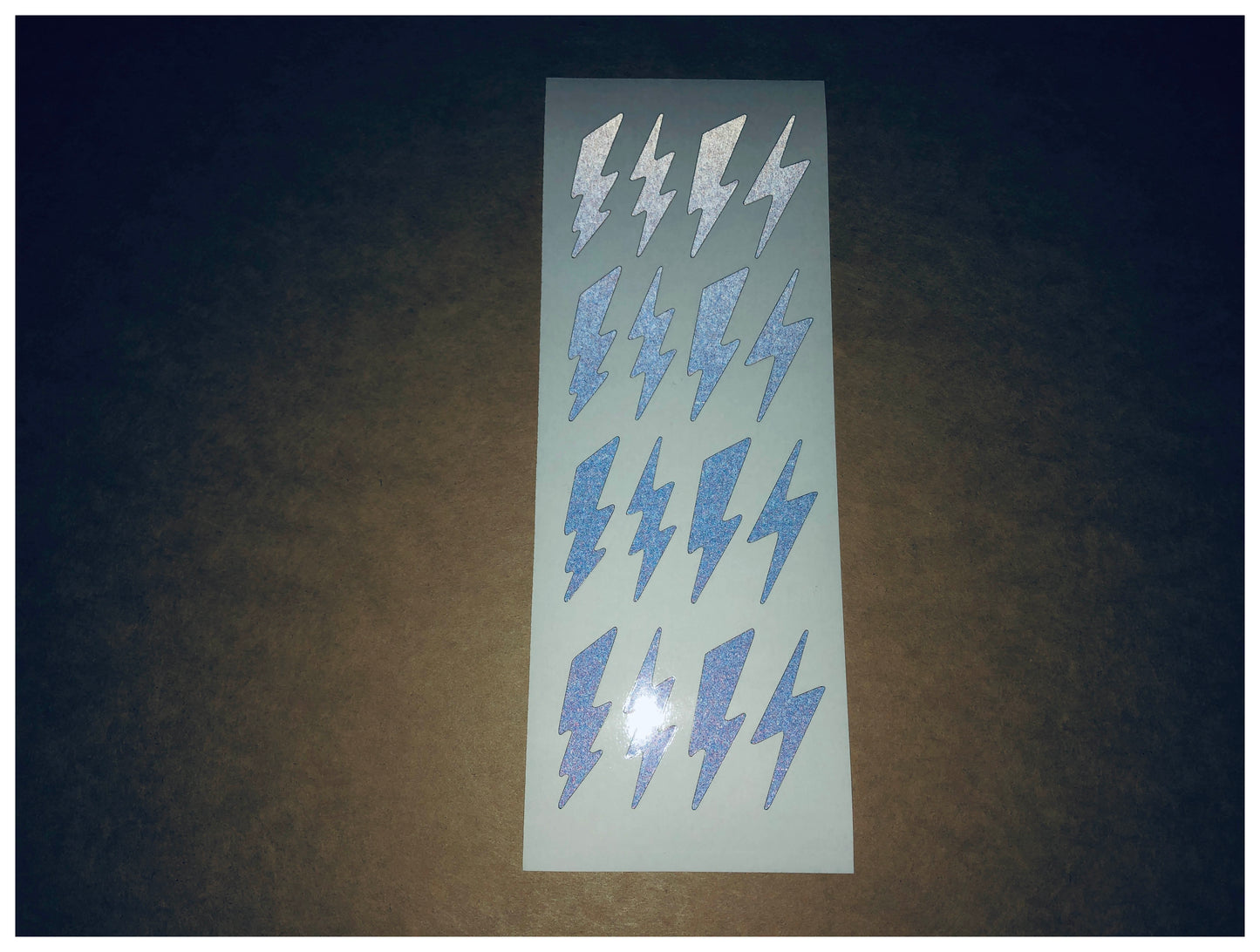 Valueviz Reflective Lightning Bolt Stickers
