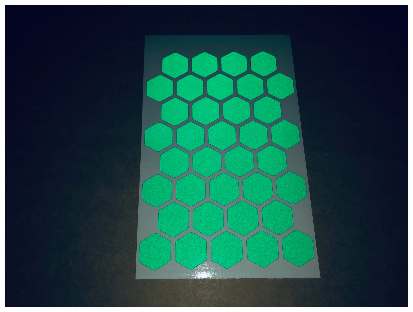 Valueviz Reflective Hexagon Stickers