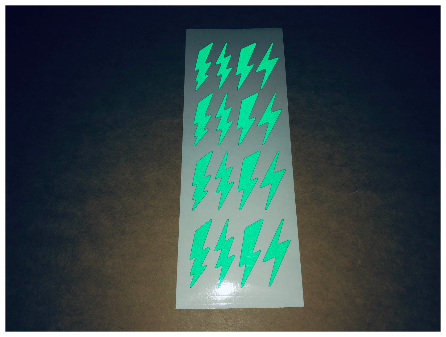 Valueviz Reflective Lightning Bolt Stickers