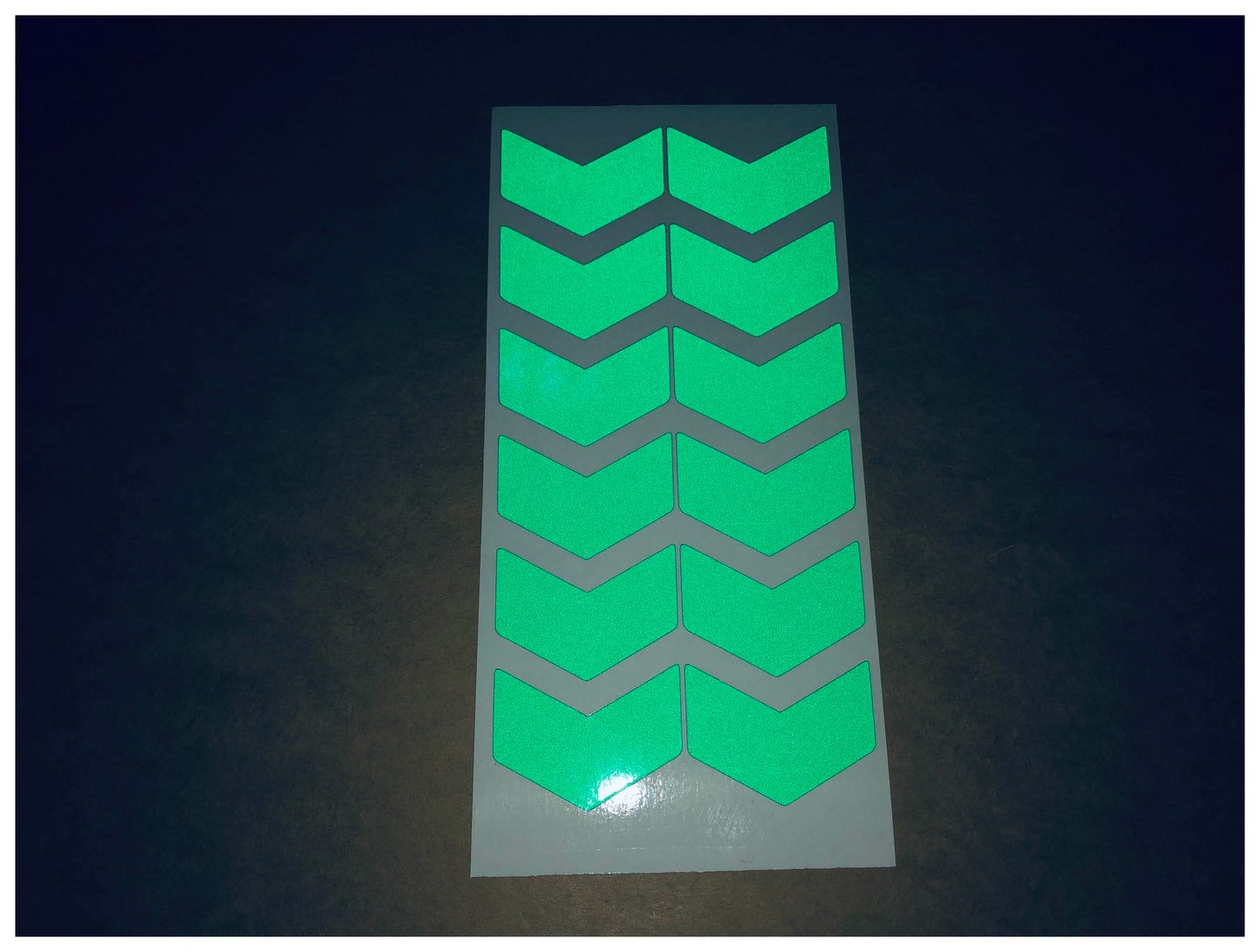 Valueviz Reflective 2 Inch Chevron Stickers