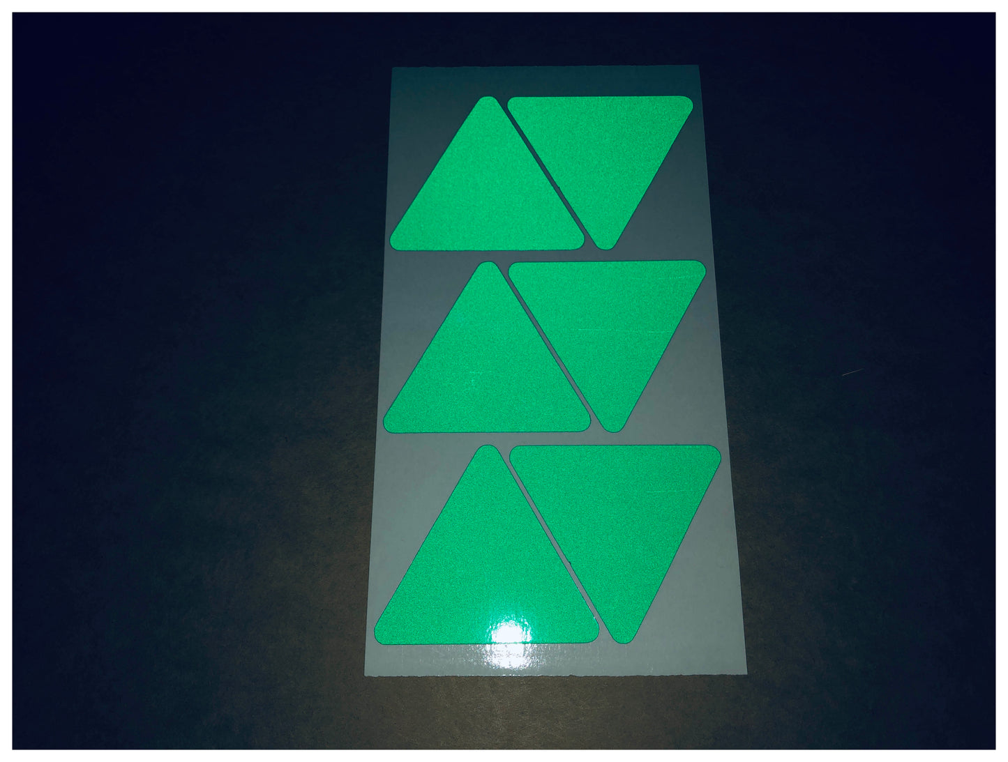 Valueviz Reflective Triangle Stickers