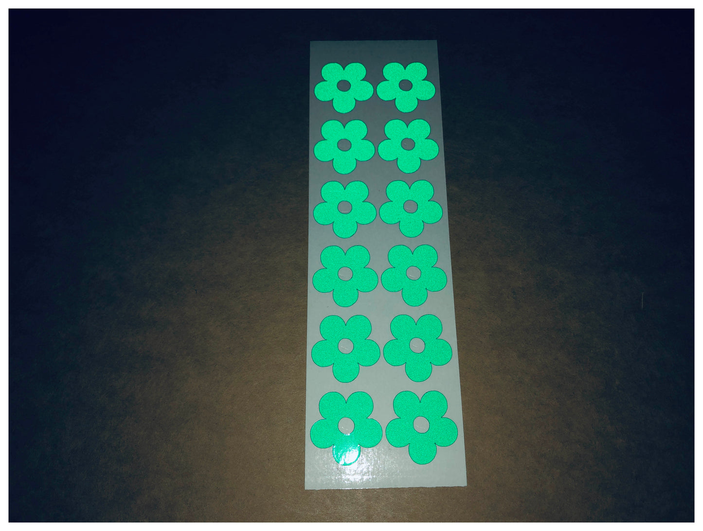 Valueviz Reflective Flower Stickers